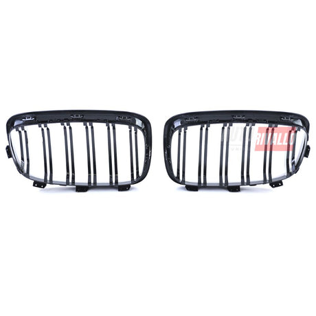 BMW Serie 1 F20 F21 2011-2014 Griglia M-Sport Look Nera - autorivallo