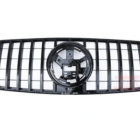 Vista frontale Mercedes GLE W167 Griglia Panamericana GTR nera