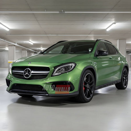 Griglia anteriore tuning argento per Mercedes GLA X156 2013-2016