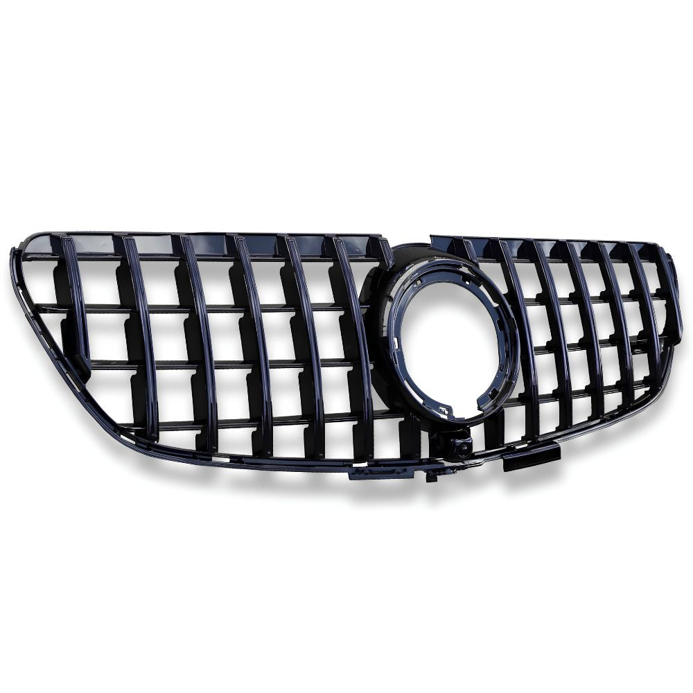 Mascherina frontale AMG Look Mercedes Classe V W447 Facelift 2019-2023 nero lucido