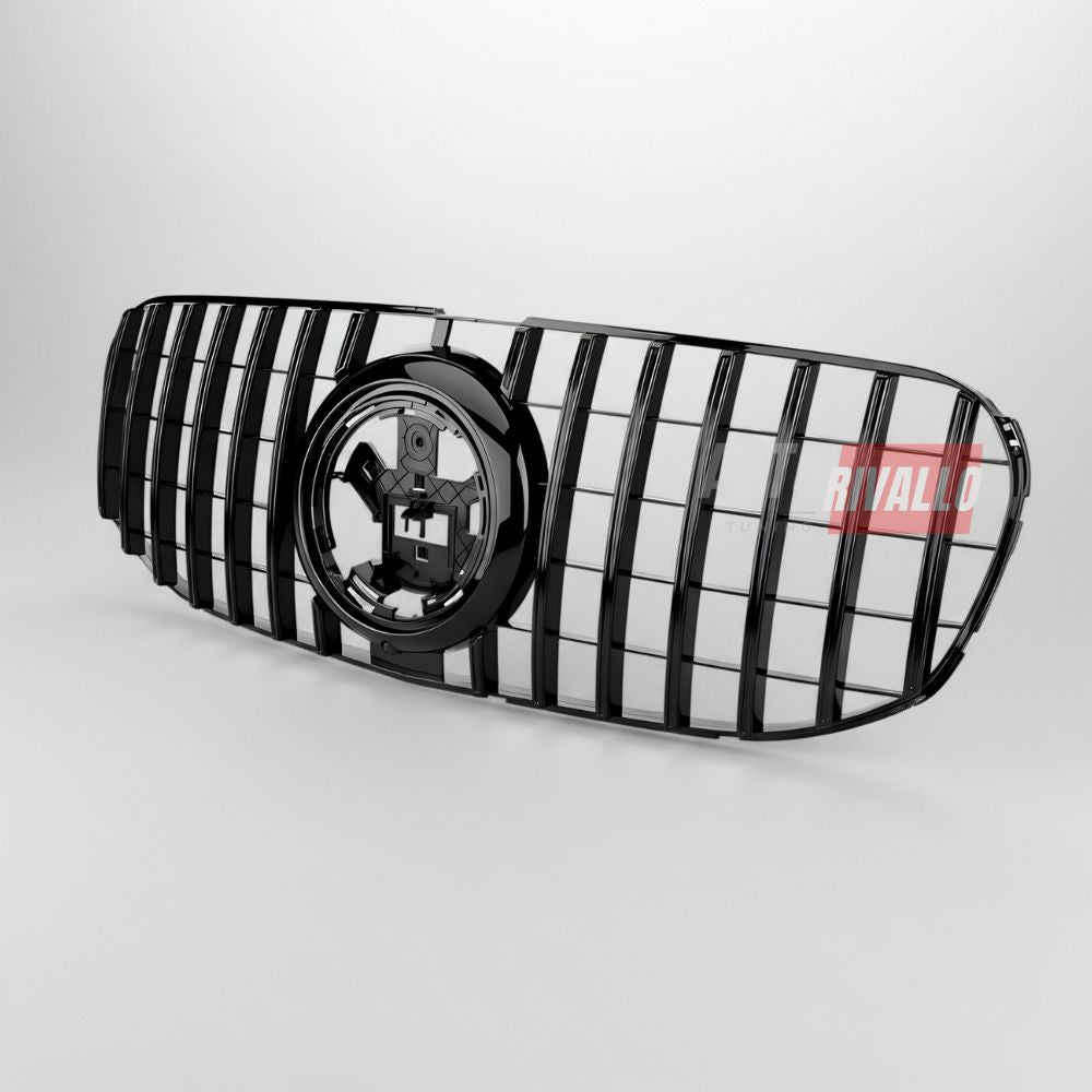 Griglia AMG GTR Panamericana per Mercedes GLS X167, adatta con o senza telecamera 360°.