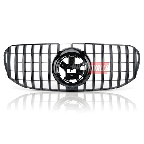Griglia anteriore AMG GTR Panamericana nero lucido per Mercedes GLS X167 2019-2023.
