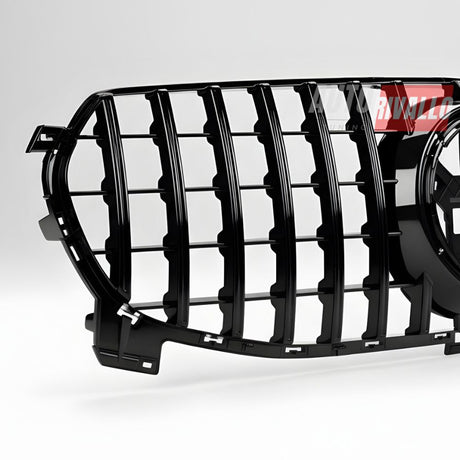 Griglia GT-R ottica AMG per Mercedes GLE W167 C167 2019-2023, installazione facile.
