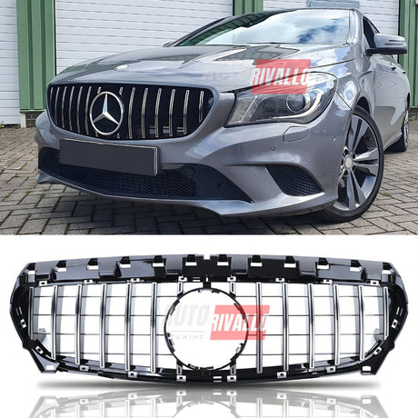 Griglia GTR AMG Panamericana cromata per Mercedes CLA C117 Coupé 2013-2016