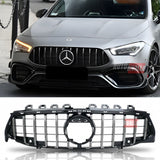 Mercedes CLA C118 X118 2019-2022 Griglia GTR AMG Look Cromata
