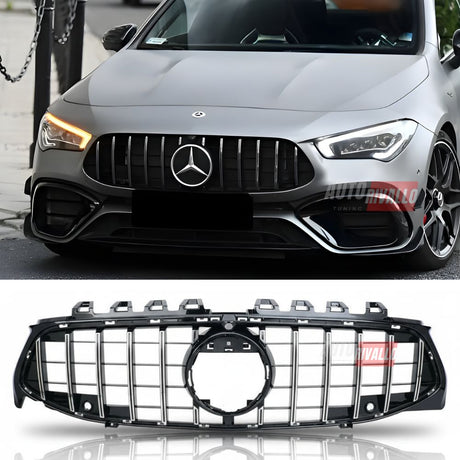 Mercedes CLA C118 X118 2019-2022 Griglia GTR AMG Look Cromata