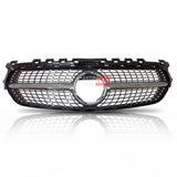 Calandra Tuning Mercedes B W247 Autorivallo - Mascherina sportiva in Argento Look