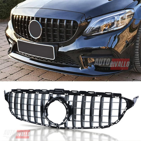 Mercedes C W205 2018-2021 Griglia Anteriore AMG GTR Look - autorivallo