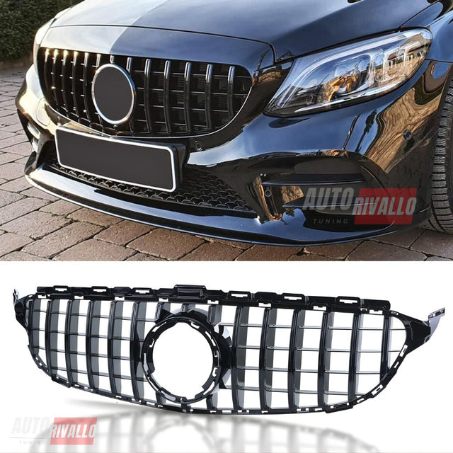 Mercedes C W205 2018-2021 Griglia Anteriore AMG GTR Look - autorivallo