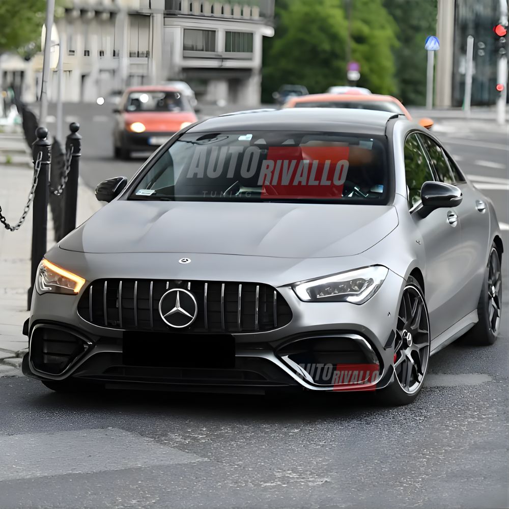 Mercedes CLA C118 X118 2019-2022 Griglia GTR AMG Look Cromata