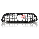 Calandra Tuning Mercedes W213 Panamericana cromata. Design aggressivo AMG Style per la tua Classe E 2020-2023.