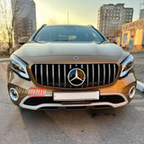 Mascherina Premium Mercedes GLA X156 2017-2019, design Autorivallo. Qualità superiore per un frontale esclusivo