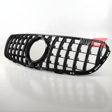 Mascherina Mercedes GLC X253 Autorivallo GT Nera - Componente premium per un frontale rinnovato