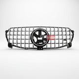 Griglia Mercedes GLE W167 (2019-2023) con design AMG GTR, perfetta per paraurti standard.