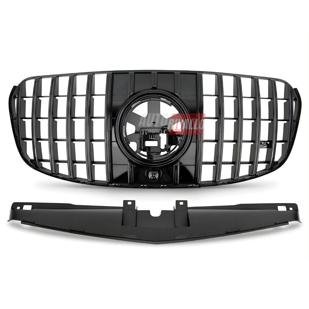 Griglia anteriore AMG GTR per Mercedes GLS X167 2023‑2026 nero lucido