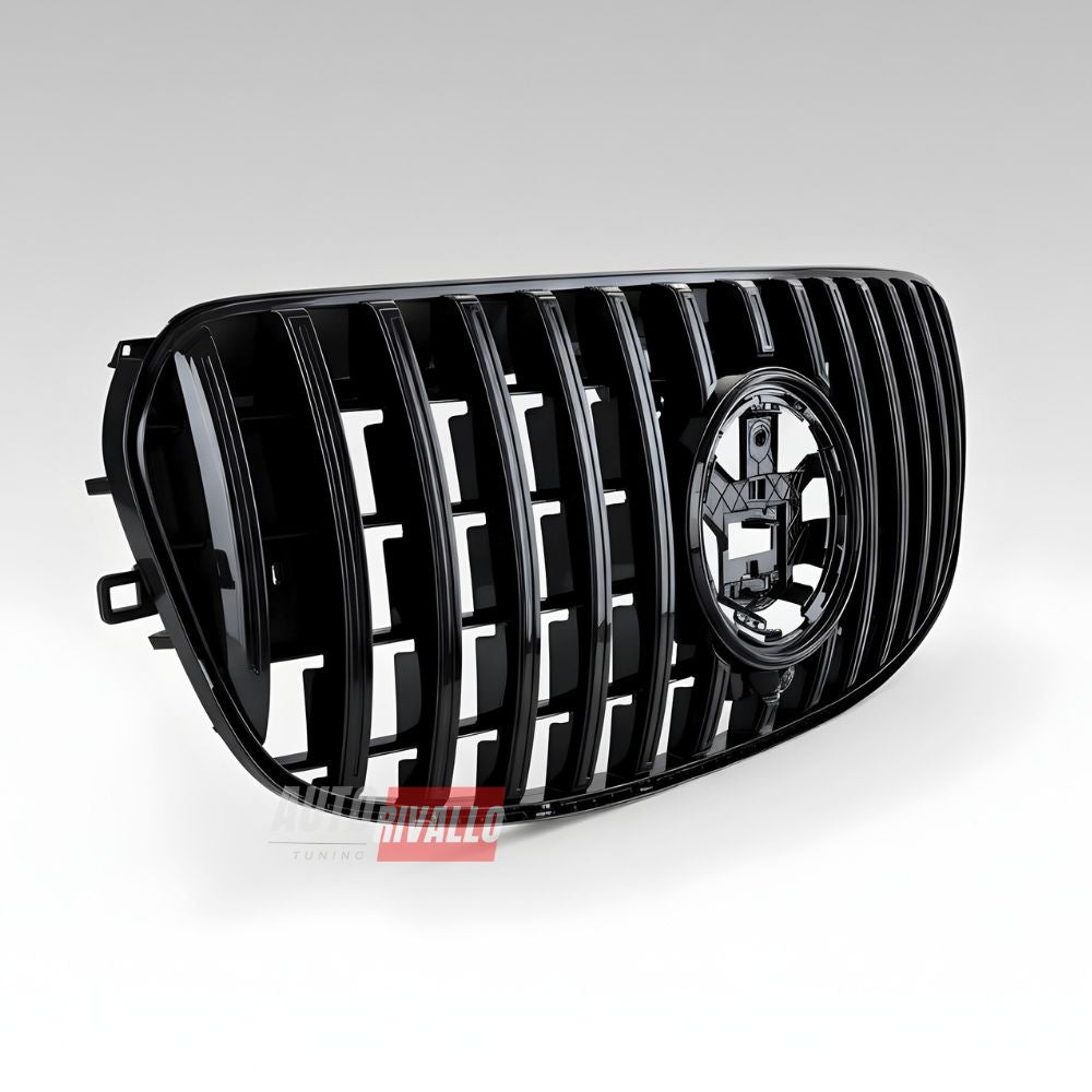 Calandra sportiva GLS X167 2023-2026 Premium, design Panamericana nero lucido