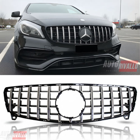 Mercedes A W176 2015-2018 Griglia Radiatore AMG GTR Look - autorivallo