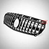 Griglia radiatore Mercedes Classe A W176 Panamericana AMG GT look nero/cromato per upgrade estetico