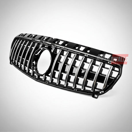 Griglia radiatore Mercedes Classe A W176 Panamericana AMG GT look nero/cromato per upgrade estetico