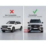Griglia AMG Look per Mercedes GLS X167 2023-2026, stile Panamericana, facile installazione