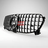 Griglia anteriore GTR per Mercedes GLE W167 2019-2023, installazione semplice.