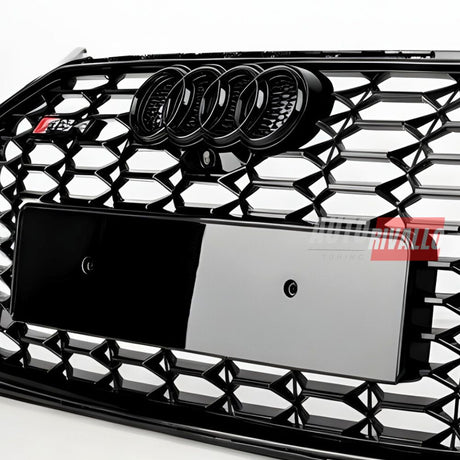 Mascherina Audi A4 B9 (2019-2024) Design Aggressivo RS. Griglia anteriore sportiva di alta qualità.