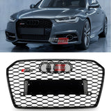 Griglia Audi A6 C7 4G RS6 Look nero lucido – Design Aggressivo RS per un look sportivo