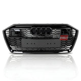 Griglia Audi A6 C8 2018-2022 RS Look nido d'ape – Design aggressivo per un frontale sportivo