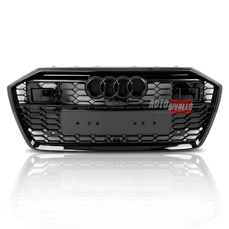 Griglia Audi A6 C8 2018-2022 RS Look nido d'ape – Design aggressivo per un frontale sportivo