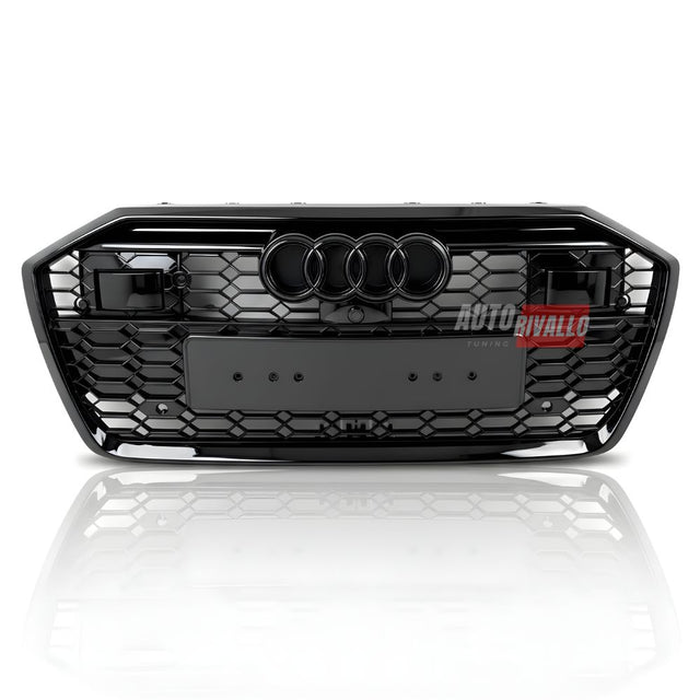 Griglia Audi A6 C8 2018-2022 RS Look nido d'ape – Design aggressivo per un frontale sportivo