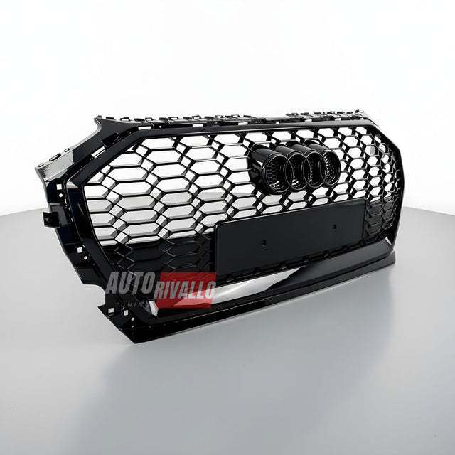Griglia Audi Q5 FY 2021-2024. RSQ5 Look nero lucido per un frontale premium  