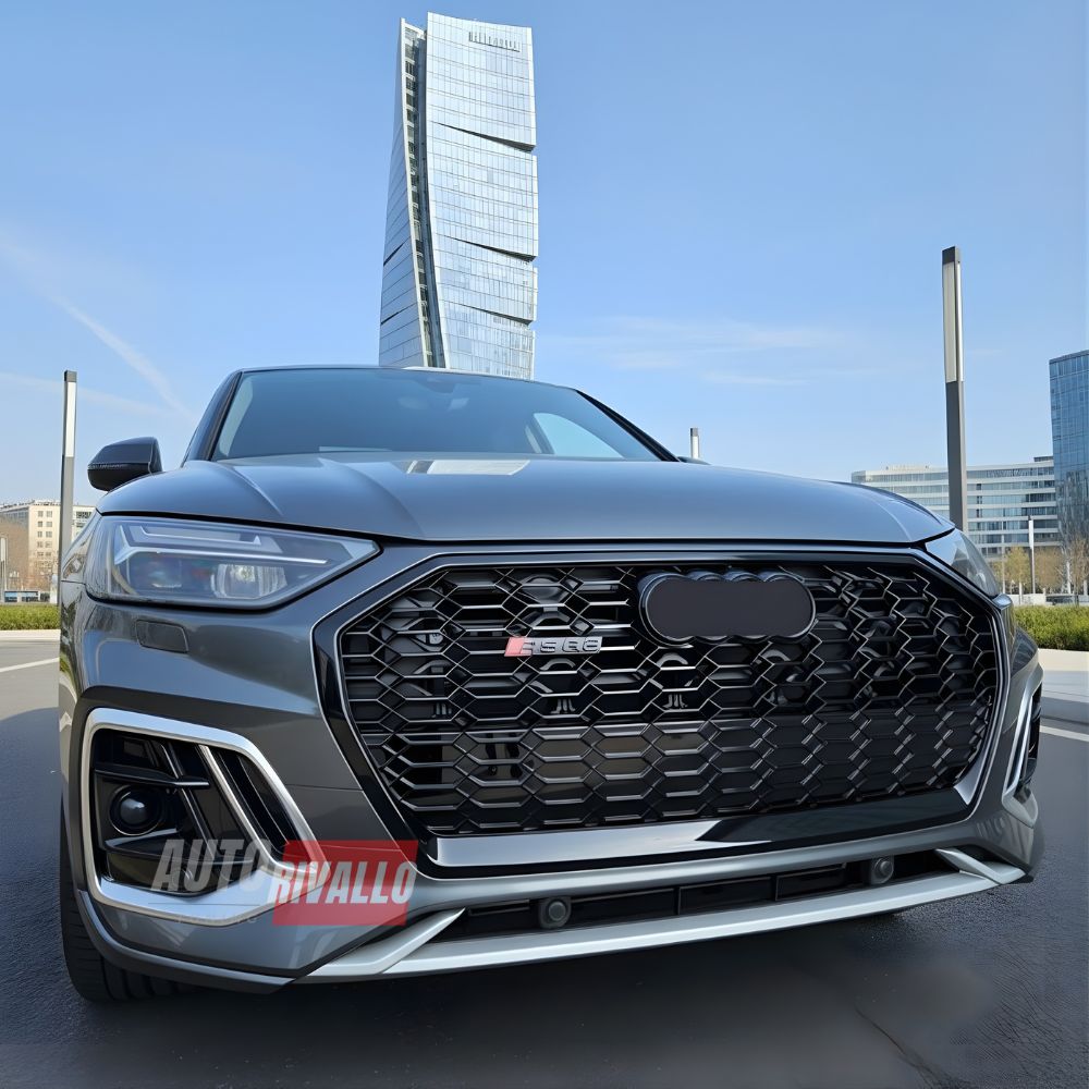 Griglia anteriore Audi Q5 FY 2021-2024 RSQ5 Look nero lucido. Design sportivo