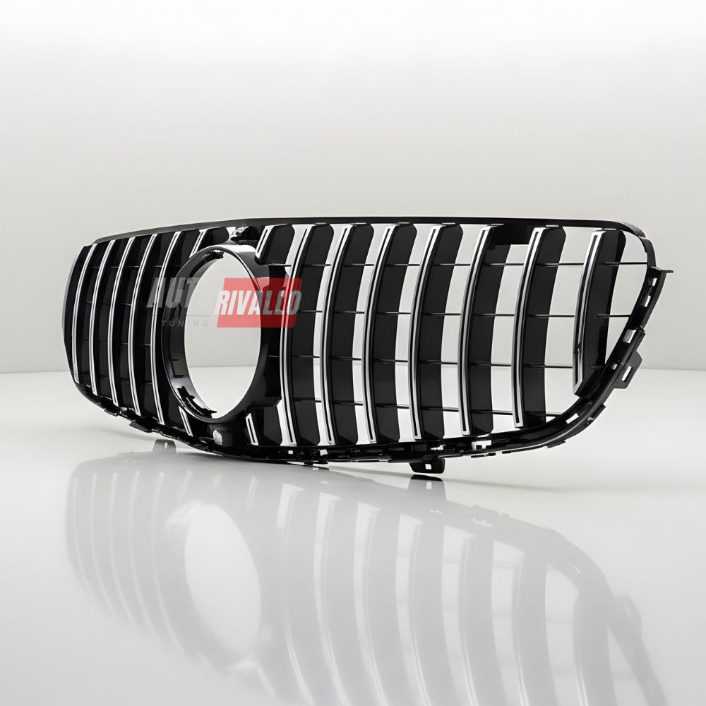 Calandra Panamericana GLC X253. AMG Style cromato, compatibile con telecamera 360°