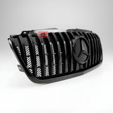 Calandra Mercedes Sprinter W907 AMG Look GTR nero lucido. Design Panamericana