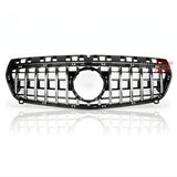 Griglia tuning Panamericana AMG GT per Mercedes Classe A W176 2012‑2015 colore nero/cromato