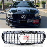 Griglia anteriore Mercedes CLA C117 (2013-2016) GTR Look panamericana nero lucido