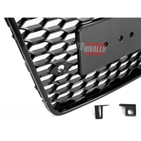 AUDI A8 D4 2013-2017 Griglia Anteriore RS8 Look Nera - autorivallo