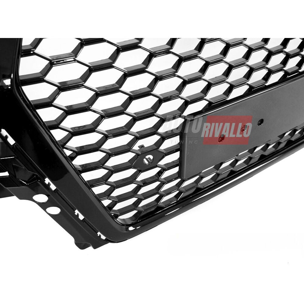 Audi Q7 4M 2015-2019 Griglia Anteriore RSQ7 Look Nero Lucido