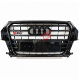Mascherina anteriore Audi Q3 8U Pre-Facelift SQ3 Black Look nero lucido