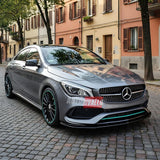Mascherina Tuning CLA X117 Diamond nera. Griglia sportiva per personalizzare la tua Mercedes, montaggio facile.