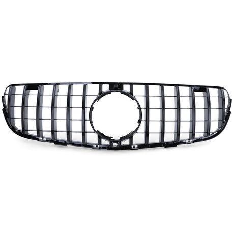 Calandra GTR AMG Style per Mercedes GLC X253 C253 2015-2019, nera Premium