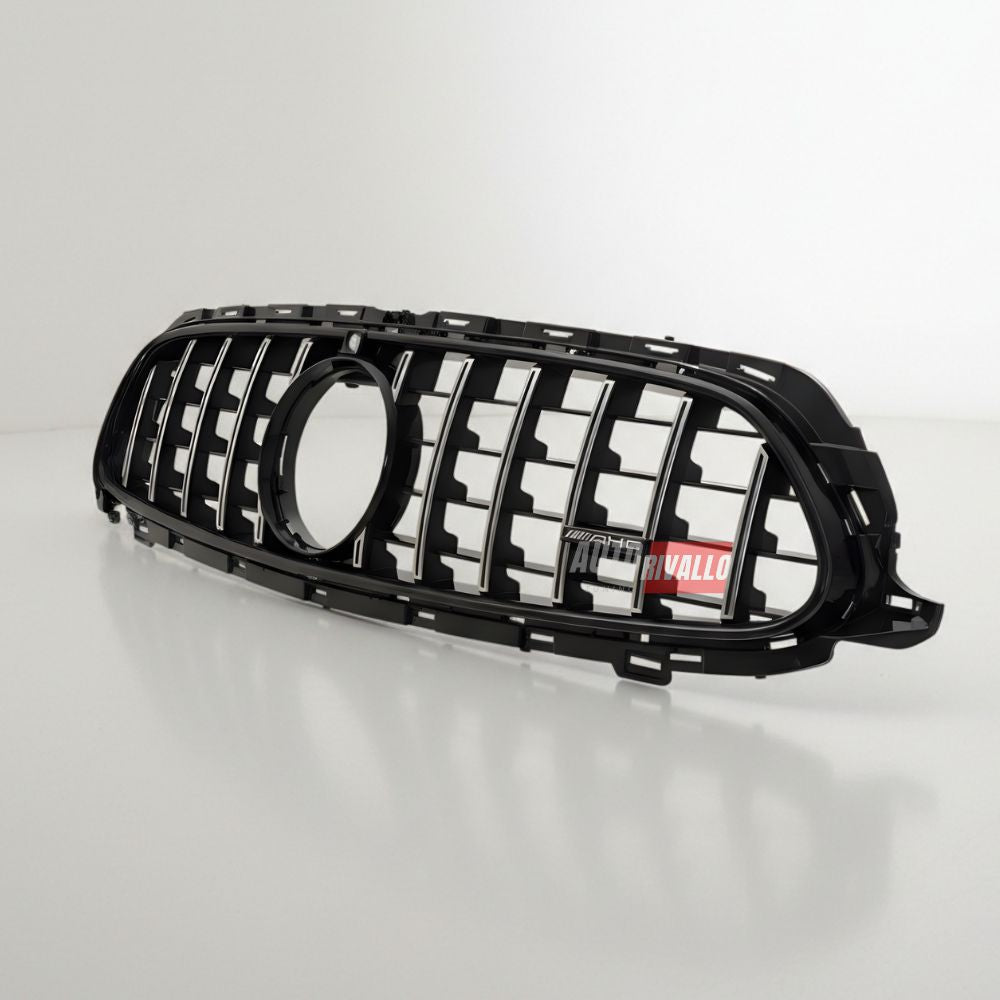 Mascherina Tuning Mercedes W213 2020-2023 E63 Look. Trasforma il frontale con questo accessorio cromato sportivo