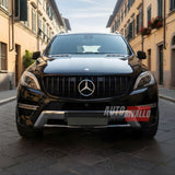 Mascherina Mercedes W166 2011-2015 nero lucido. Qualità Premium per la tua Classe M