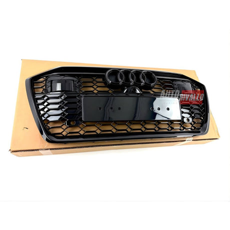 Mascherina Tuning Audi A6 C8 RS Look nero lucido – Il dettaglio che fa la differenza nel tuning