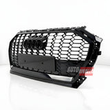 Mascherina Audi Q5 FY 2021-2024 RSQ5 Look. nero lucido 