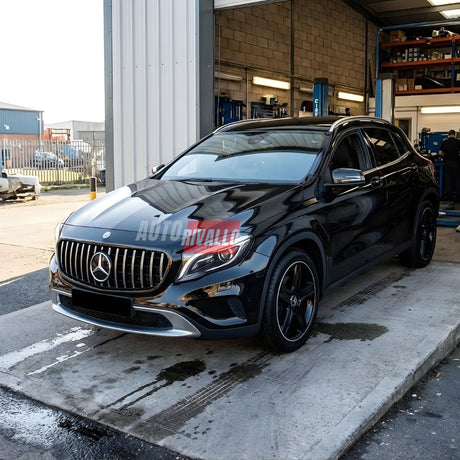 Mascherina Mercedes GLA X156 2013-2016 Autorivallo. Calandra anteriore di qualità per un tocco esclusivo