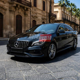 Dettaglio griglia GTR AMG Look cromata su CLA X117 2015-2019