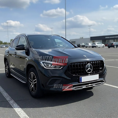 mercedes gla h247 2020-2023 griglia panamericana gt nero lucido