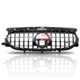 mercedes gla h247 2020-2023 griglia panamericana amg look nero lucido