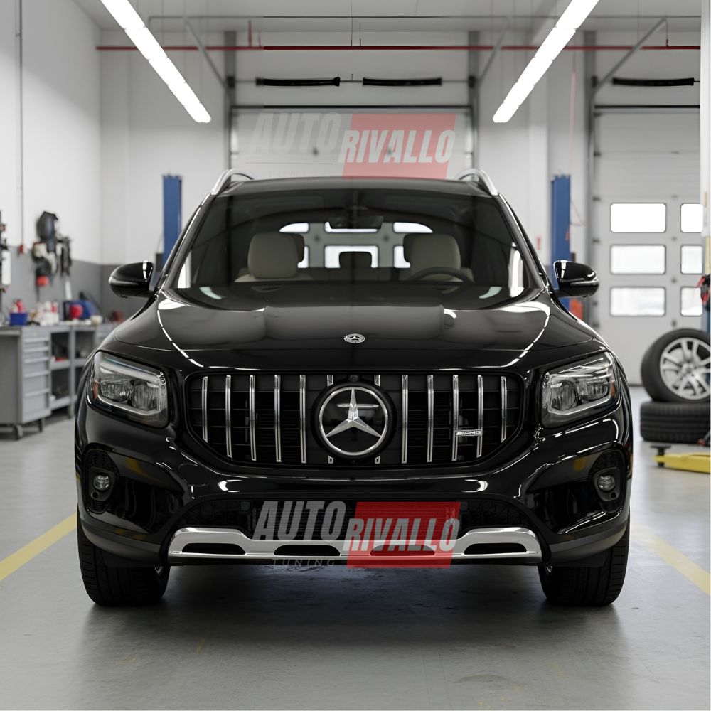 Mercedes GLB X247 2023-2025 Calandra Panamericana GT Nero Cromato